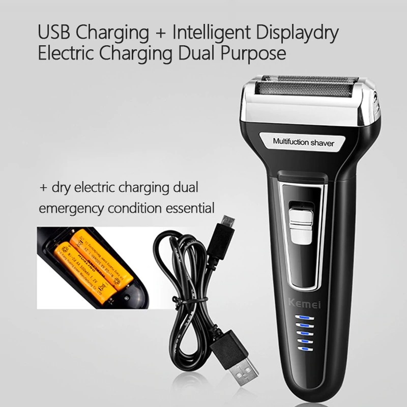 Mesin Cukur KM6559  Clipper 3 in1 Alat cukur rambut charger