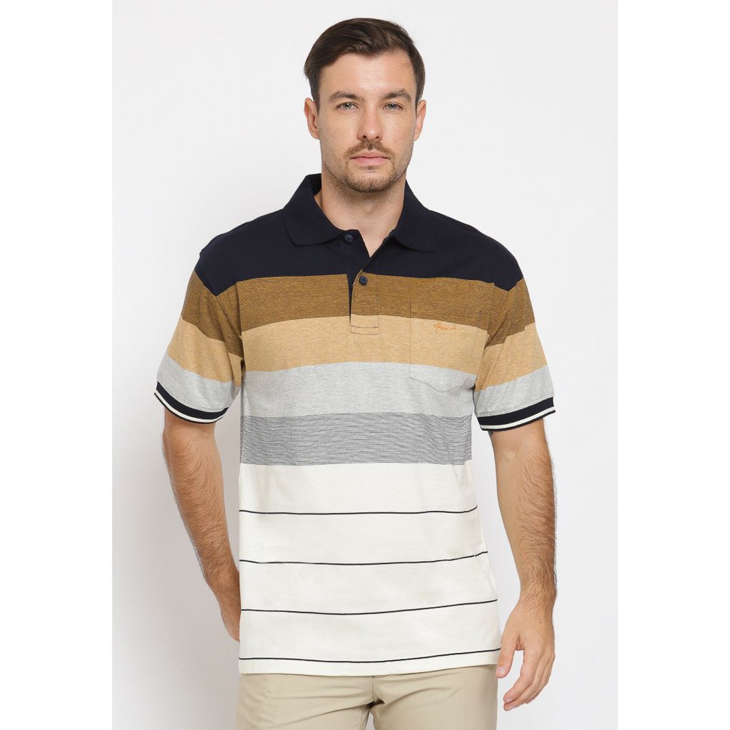 HASSENDA MAN KAOS POLO SALUR BIG SIZE LADISLAO