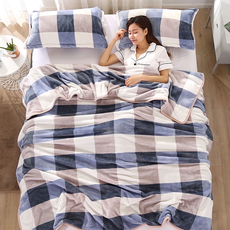 Selimut Bulu Dewasa Halus Dan Lembut 140x200 New Termurah Impor