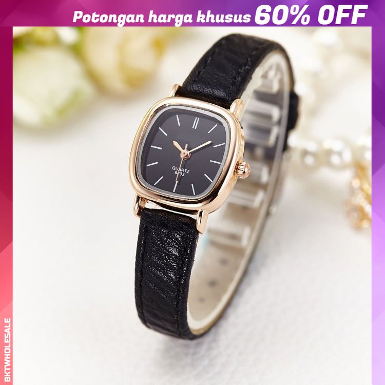 【Ready Stock】[COD] Jam Tangan Wanita Gaya Retro Untuk Bisnis Korean Importi