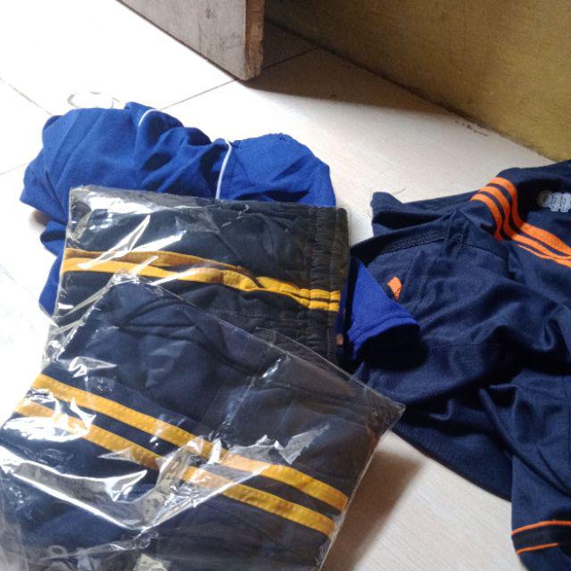  Training  Trening Panjang Polos List 2 Celana  Celana  