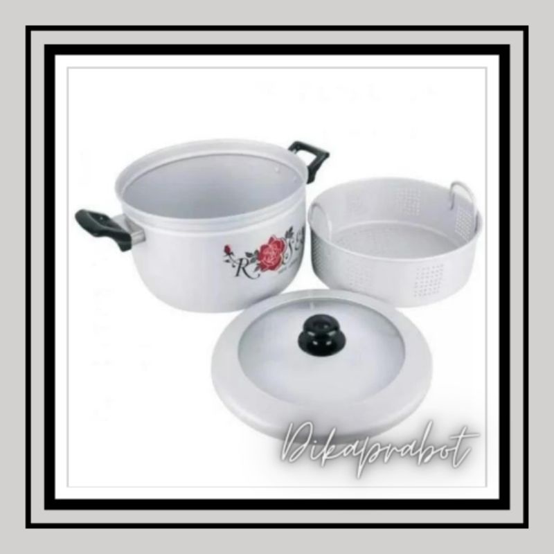 Steamer Rice Cooker Maspion 24 cm