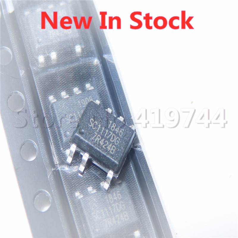 5pcs IC SC1117DG-TL SC1117DG SOP-7 Untuk power chip LCD