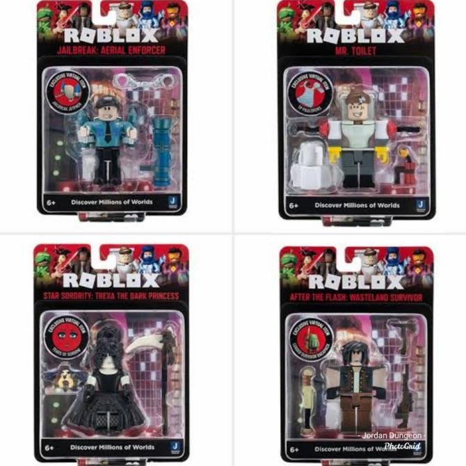 ROBLOX Wasteland Survivor, Trexa, Jailbreak or Mr Toilet Figure Satuan