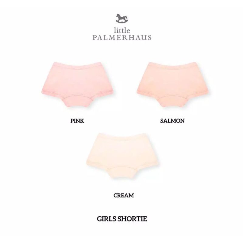 Little Palmerhaus - Celana Dalam Anak Perempuan Shortie Underwear / Girl Shortie 2-7 TAHUN