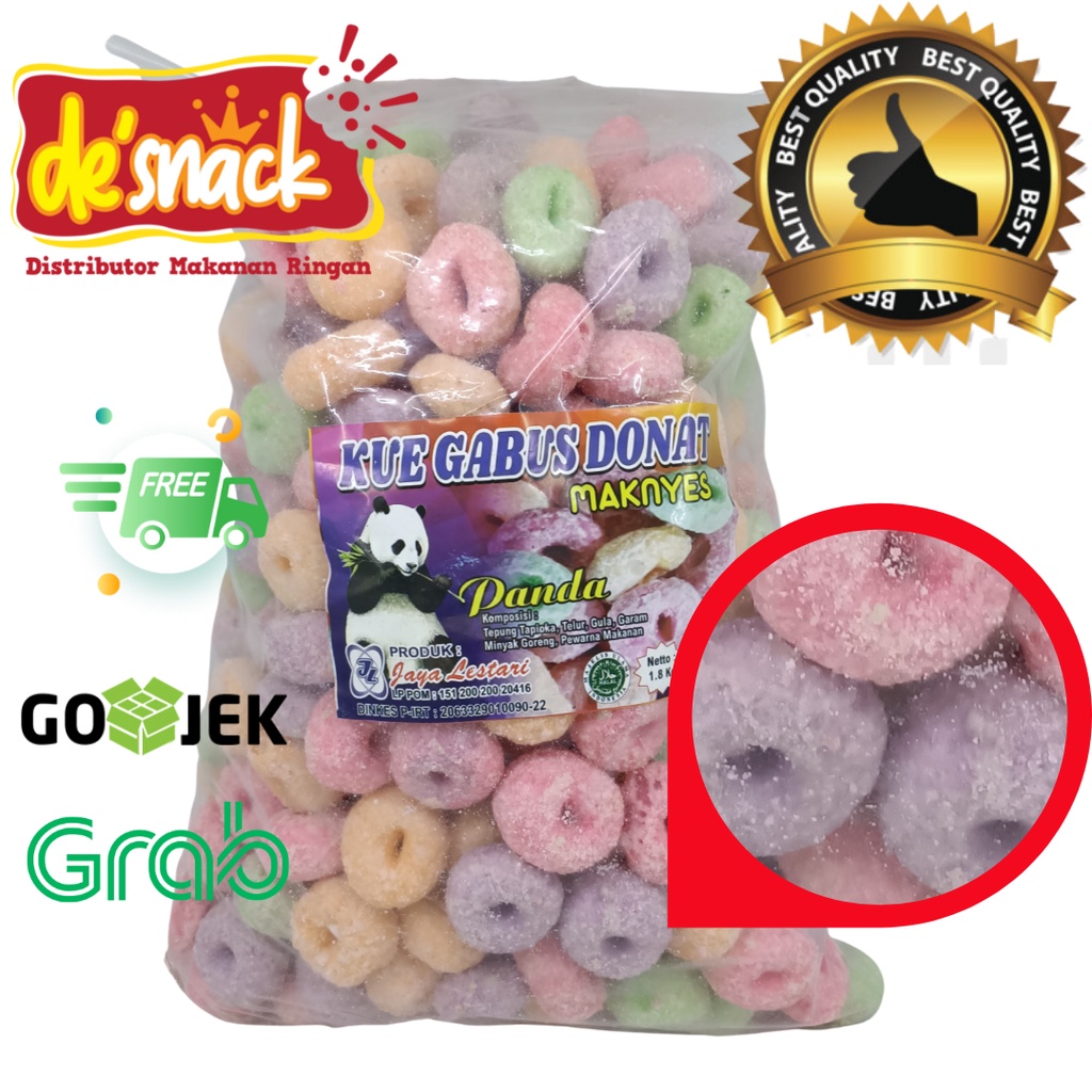 

DISTRIBUTOR/GROSIR/SNACK/CEMILAN KUE GABUS DONAT
