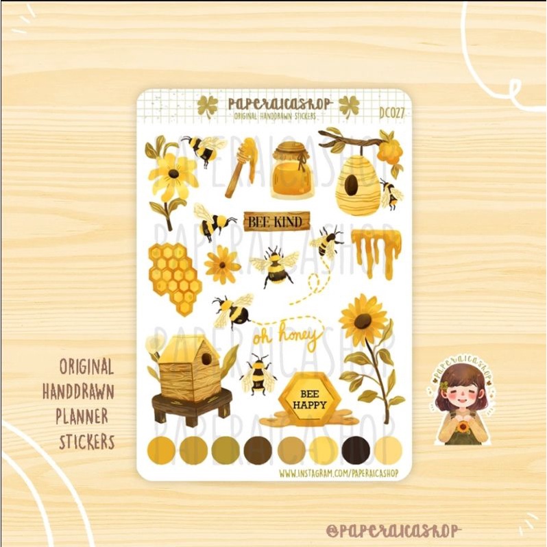 

PLANNER STICKER AESTHETIC FOR JURNAL SCRAPBOOK BUJO BY PAPERAICASHOP