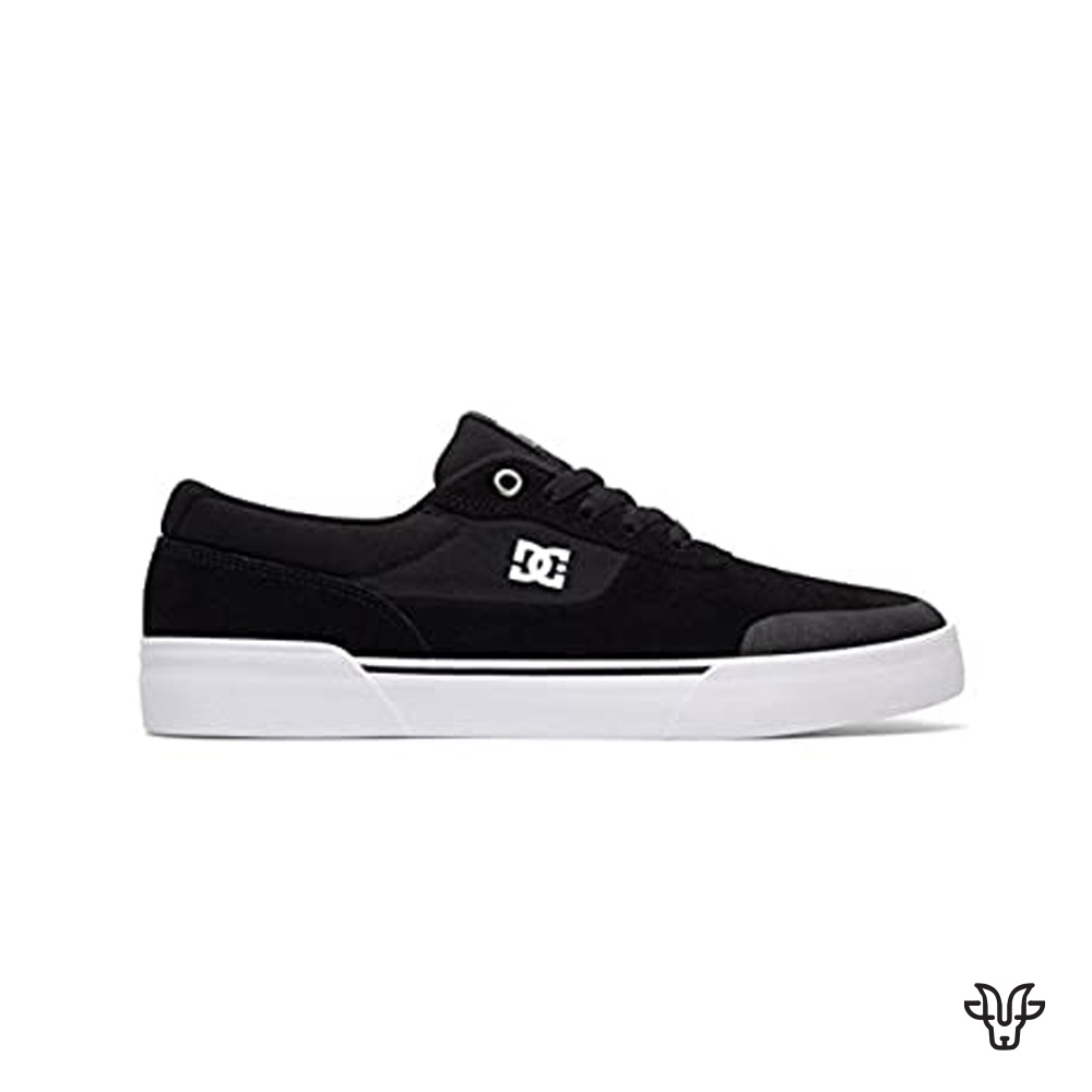 Sepatu DC Shoes Mens Shoes Switch Plus S - Skate Shoes - B/W Original