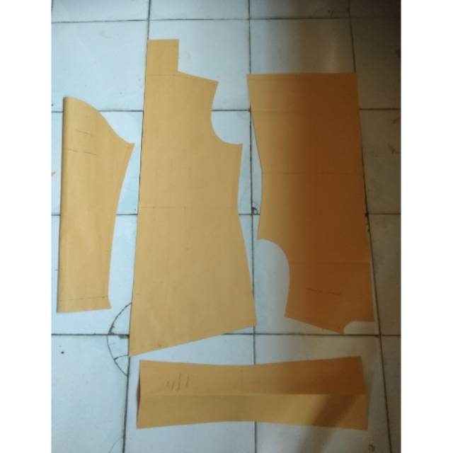 Pola kebaya kutu baru