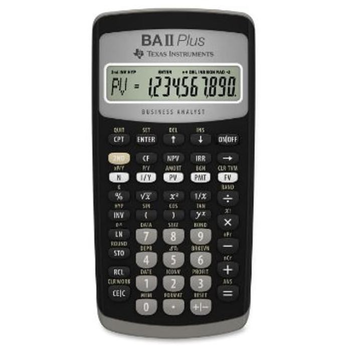 

ITERBATASl Texas Instruments BA II Plus Financial Calculator IBDLl