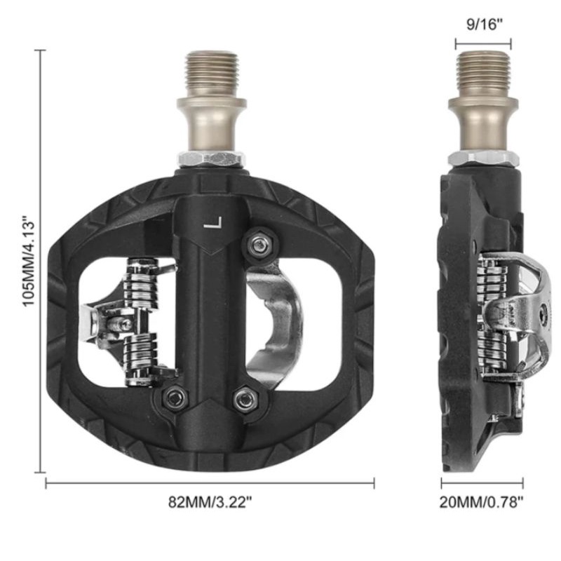 Promend PD- F91 Pedal Cleat Sided MTB Pedal Cleat Bearing Sepeda MTB