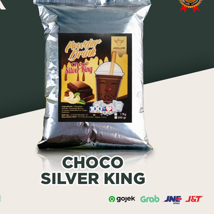 

Paling Laris|SQ24|Bubuk Minuman Bubble Powder Drink rasa Choco Silver King ORIGINAL Javaland 1kg