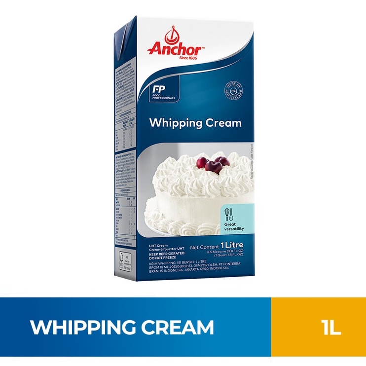 

Anchor Whipping Cream 1 L / Whip Cream-Jkut