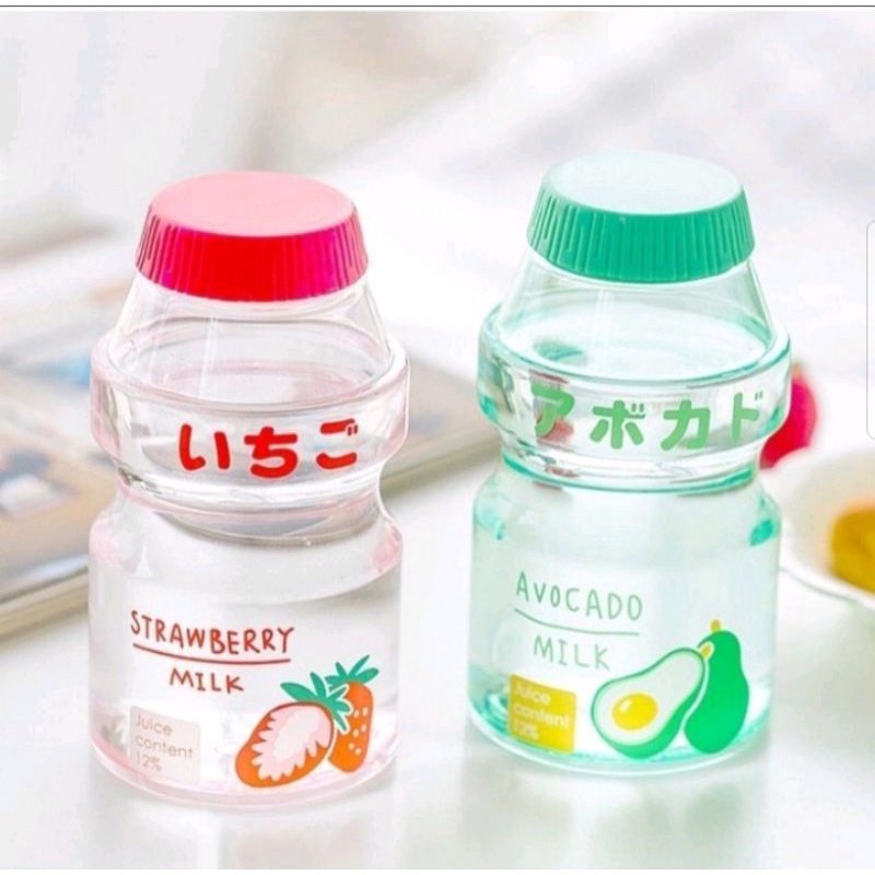 BOTOL MINUM model yakul fruity lucu ala korea