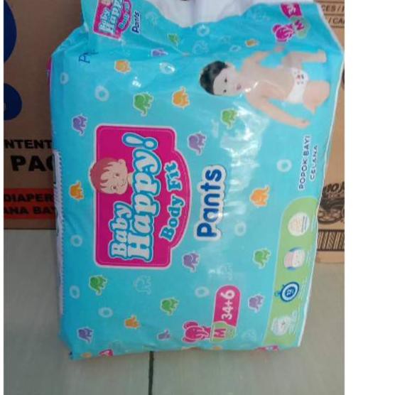 *Termurah*✼ Pampers BABY HAPPY M34+6/L30+6/XL26+6/XXL24 ,.