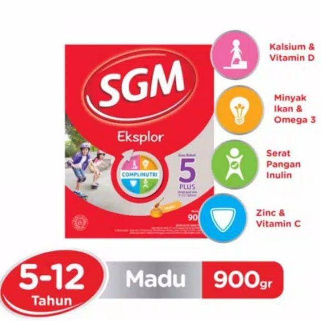 

Susu SGM Eksplor 5+ 900 gr