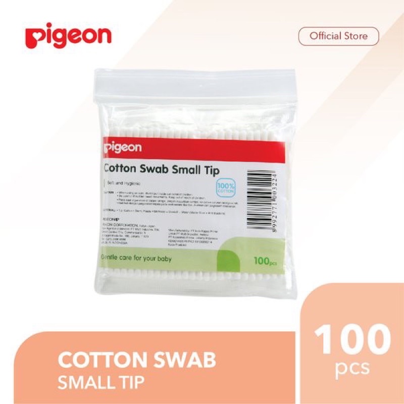 Pigeon Cotton Bud Small Tip 100 pcs Pigeon Cotton Swab Cotton bud Bayi