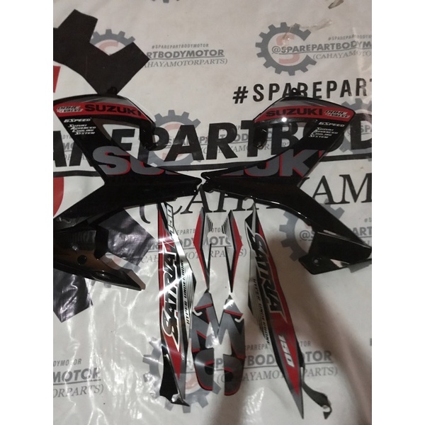 Sayap samping, Satria fu facelift 2014 - 2015 / Bonus Striping full body.