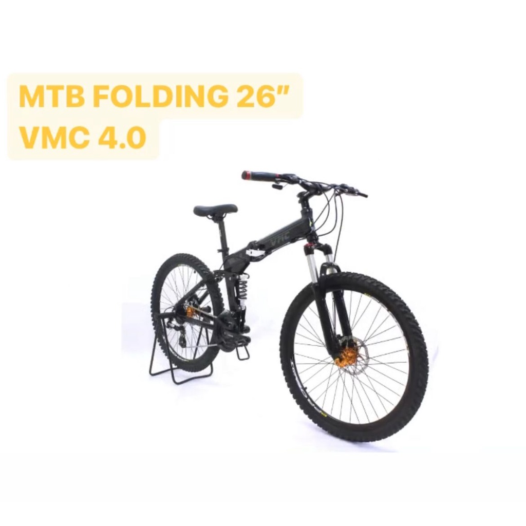 Sepeda Gunung MTB Lipat Viva  VMC 4.0 26 Inch 24 Speed Suspensi RD Shimano SNI-3