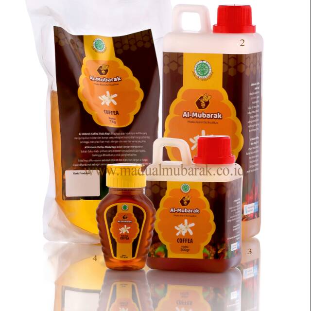 

READY STOCK|madu murni/madu asli/madu kopi/madu al mubarak 1000gr