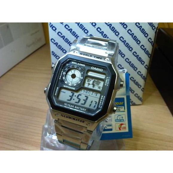 harga casio illuminator world time