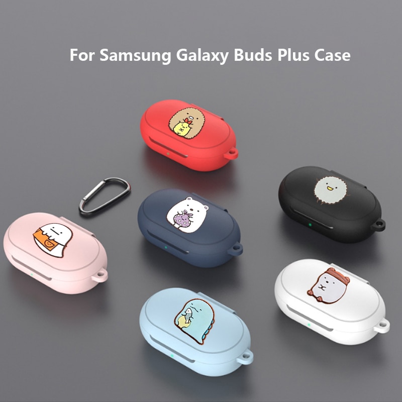 Casing Silikon TPU Motif Kartun Lucu Untuk Samsung Buds &amp; Buds + Wireless