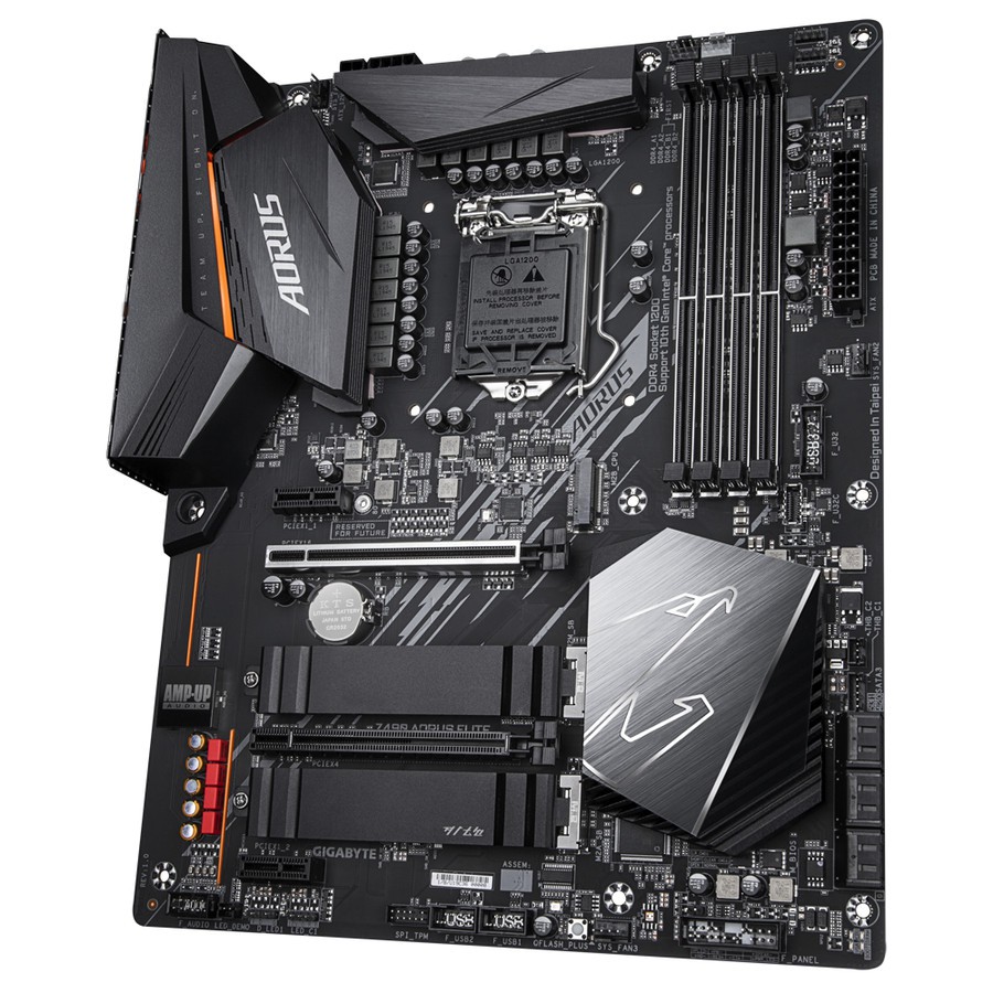 Gigabyte Z490 AORUS ELITE - ATX Socket LGA1200 4 x DDR4