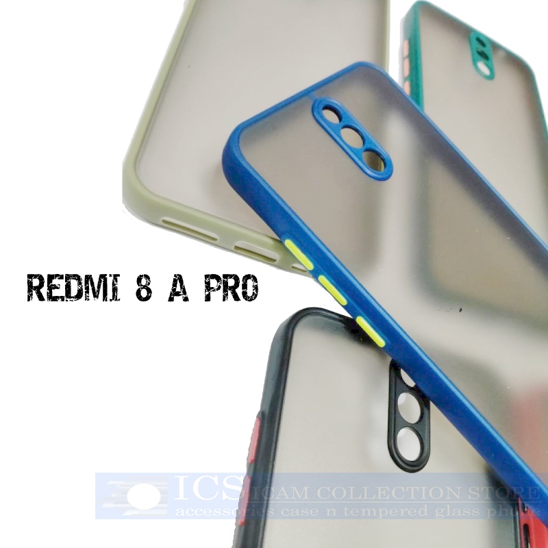 Casing Redmi 8a Pro Fuze Dove Matte Transparan
