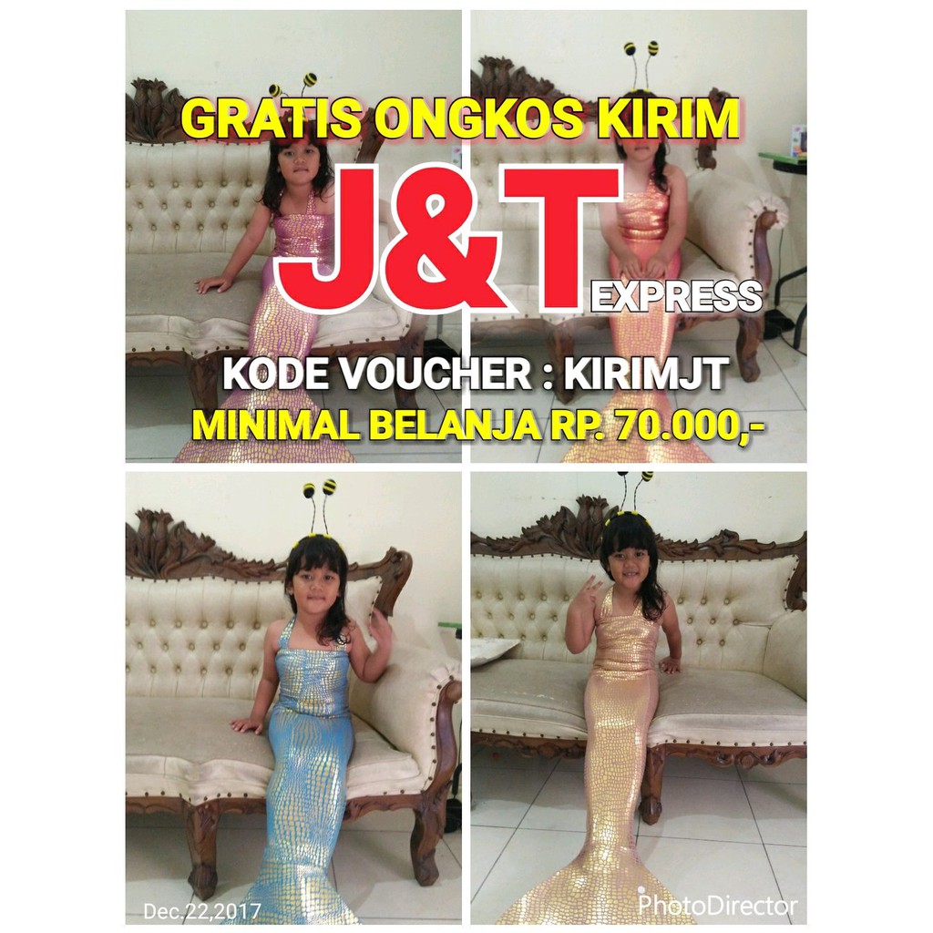 Kostum Mermaid Nemo Paling Murah Ikan Duyung Lucu Unik Grosir