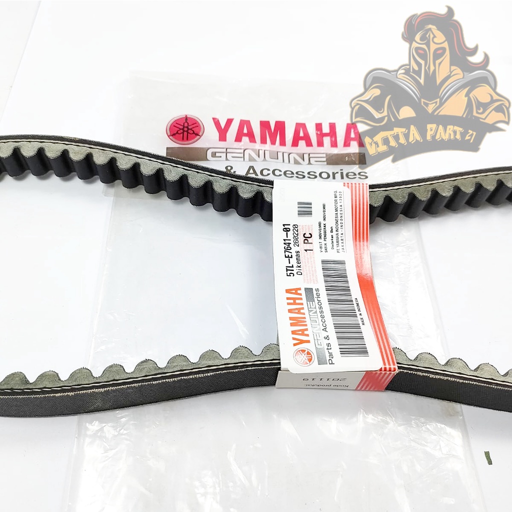 VANBELT V-BELT YAMAHA 5TL KUALITAS ASLI ORIGINAL YAMAHA PRESISI ANTI SELIP AWET DAN DIJAMIN MANTAP MIO SPORTY MIO KARBU MIO SMILE MIO SOUL KARBU FINO KARBU VBELT