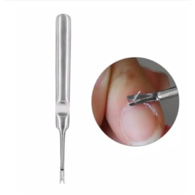 Nail fork trimmer / cuticle trimmer PREMIUM QUALITY stainless steel lidah ular kulit mati kuku