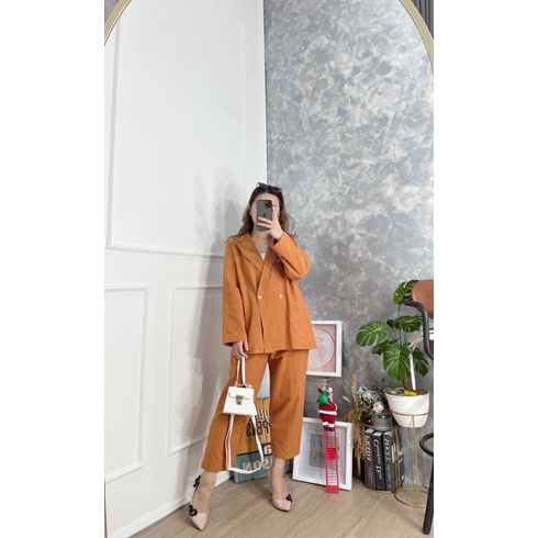 One set Blazer + long pants 1854