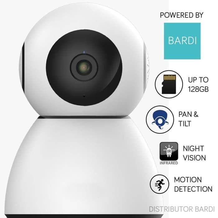 BARDI Smart IP Camera INDOOR PTZ CCTV Wifi Garansi Resmi