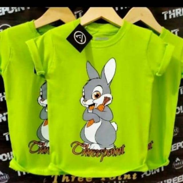 Kaos anak three point