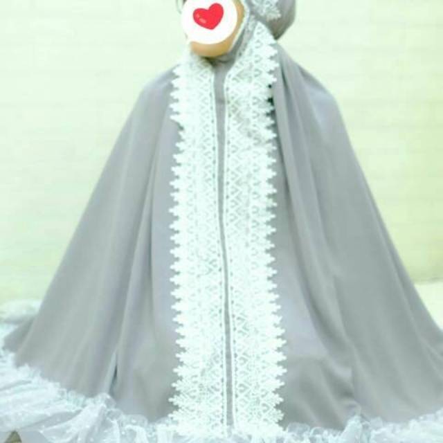 MUKENA FROZEN / SESERAHAN/ MUKENA PERANCIS