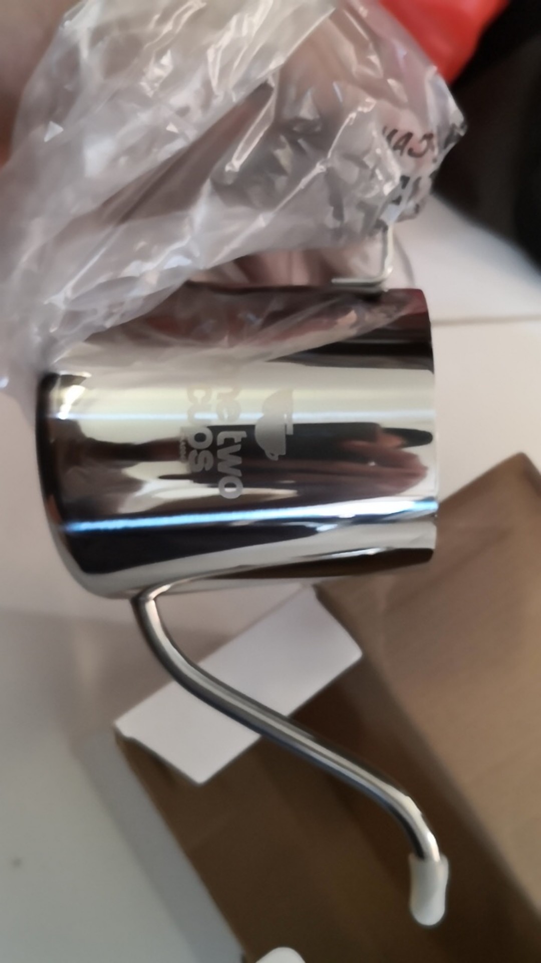 Teko Leher Angsa Gooseneck Pour Over Stainless Tebal 350ml