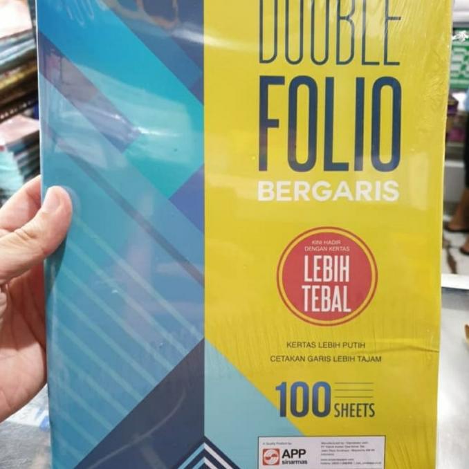 

Kertas Double Folio Sidu 100lbr 1 Dus khusus gojek/grab KERTAS FOLIO