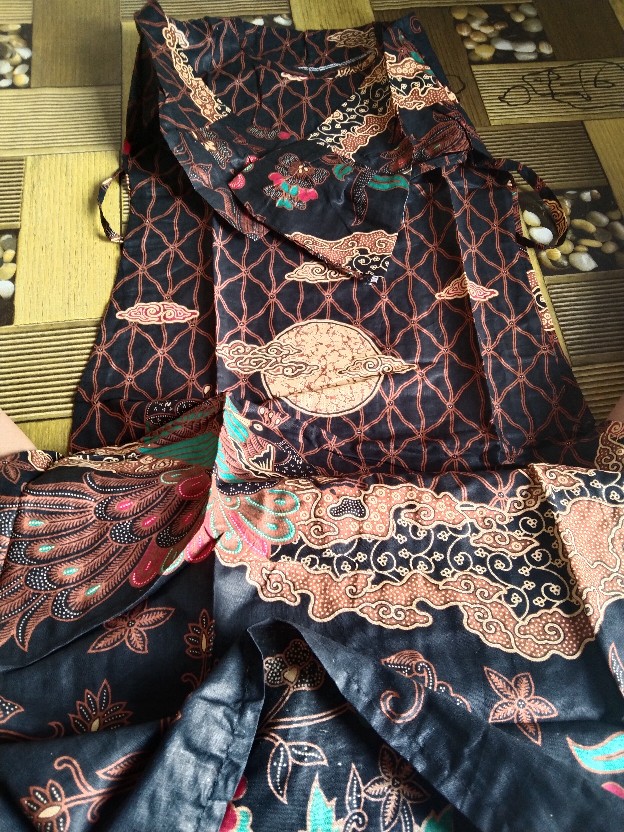 Baju Gamis Batik Anak Perempuan