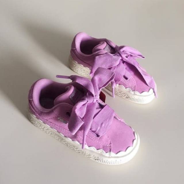 puma suede heart rubberized