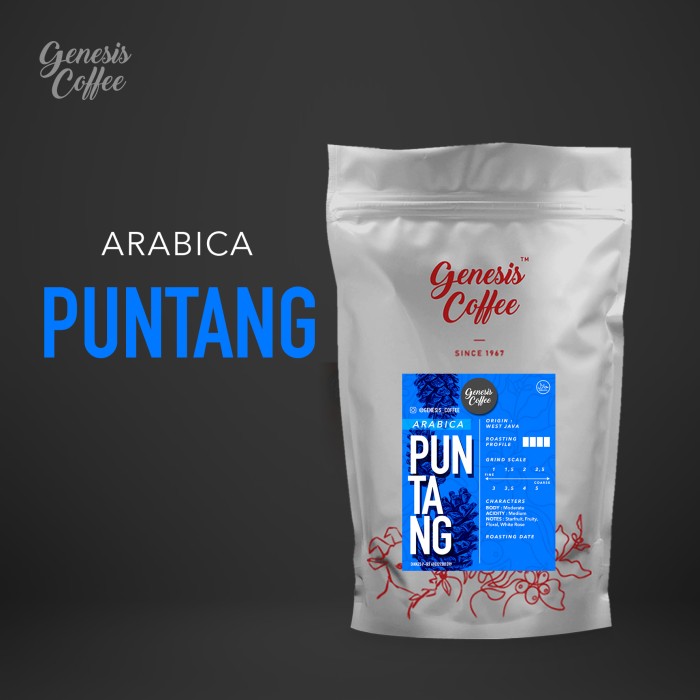 

PROMO ARABICA SINGLE ORIGIN GRADE 1 / PUNTANG - GILING TUBRUK, GENESIS