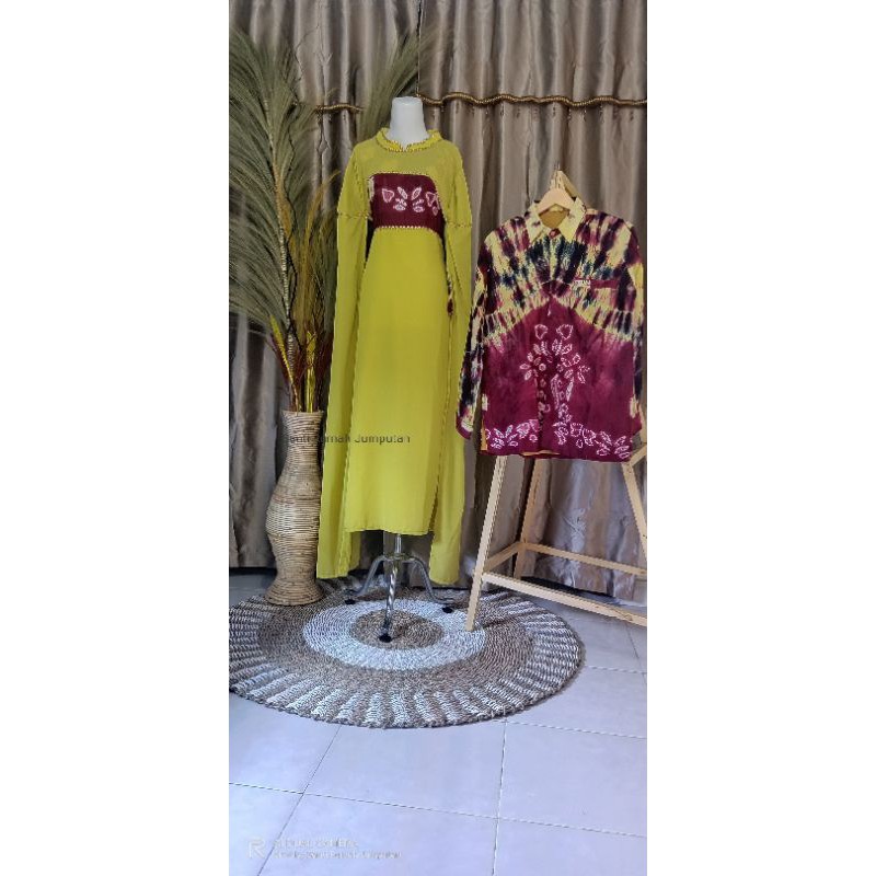 couple Jumputan sasirangan Palembang