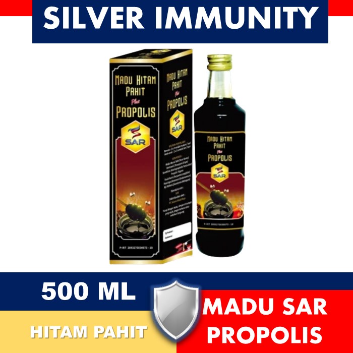 MADU HITAM PROPOLIS SAR 500 ML HALAL