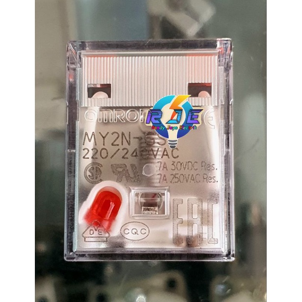 RELAY OMRON MY2N-GS 220VAC ORIGINAL