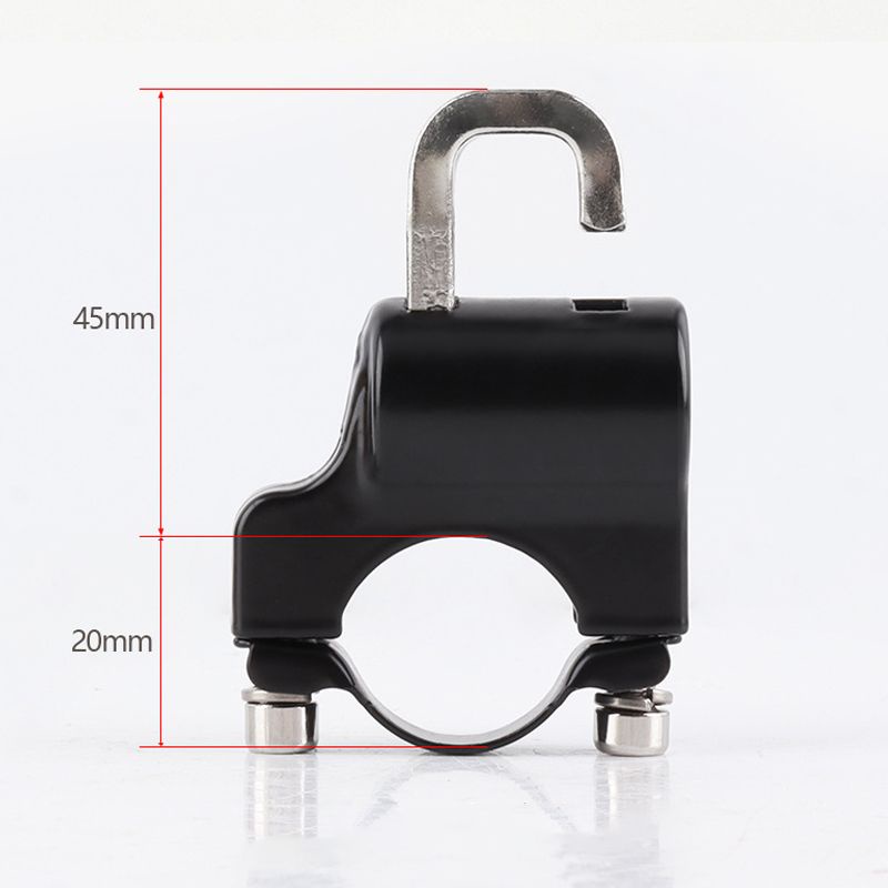 Kunci Gantungan Helm Motor Sepeda Mtb Gembok ​Pengaman Helm Motor Helmet Lock Anti-Theft