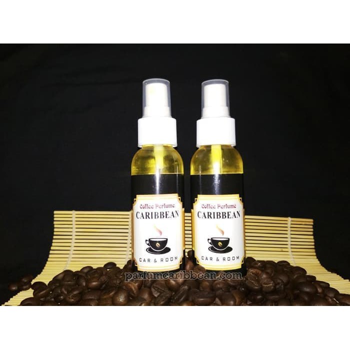 MURAH  [PREMIUM] Parfum Mobil Aroma Kopi 60ml - Parfum Caribbean