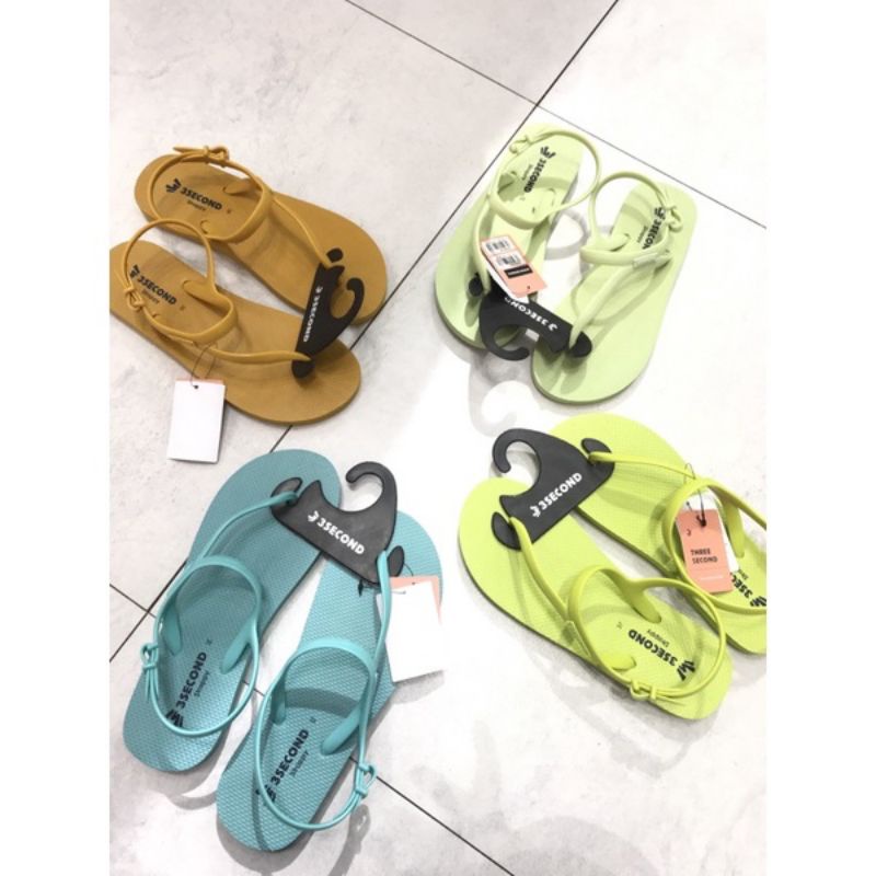 Sandal 3second strappy wanita terbaru