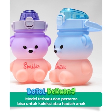 BOTOL MINUM ANAK TEDY BEAR GEMOY 1,2L &amp; 1,4 L