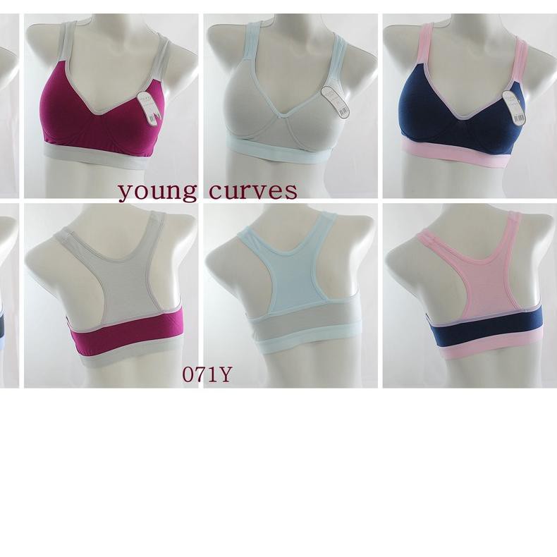 ♝ BRA YOUNG HEARTS, MODEL SPORT RACER BACK . TANPA KAWAT 071Y ➧