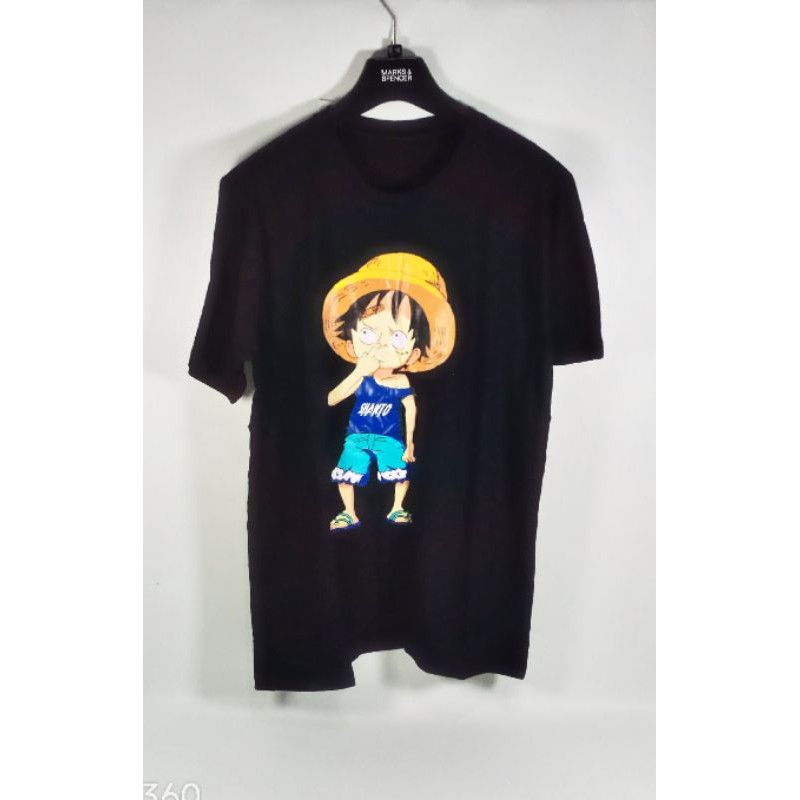 Kaos One Piece Luffy Ngupil Lol
