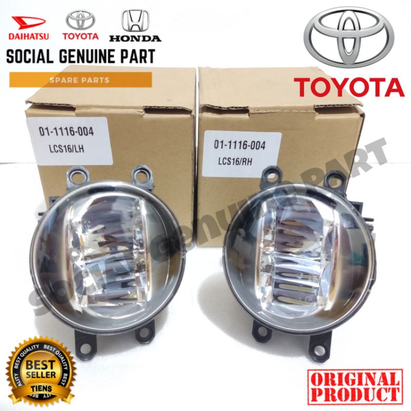 Foglamp LED Innova reborn Innova Fortuner Vrz Fortuner Yaris Camry voxy alphard